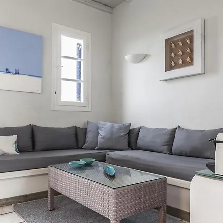 Pure White 1bd House With Amazing Sea Views In * Naousa (Paros)