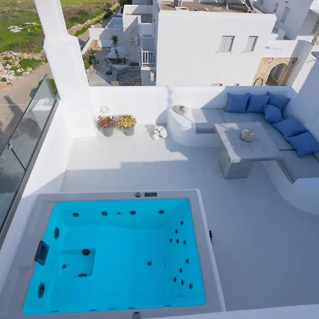 Apartment Pure White 1bd House With Amazing Sea Views In Naousa (Paros)