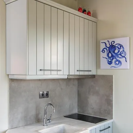 Pure White 1bd House With Amazing Sea Views In Appartement