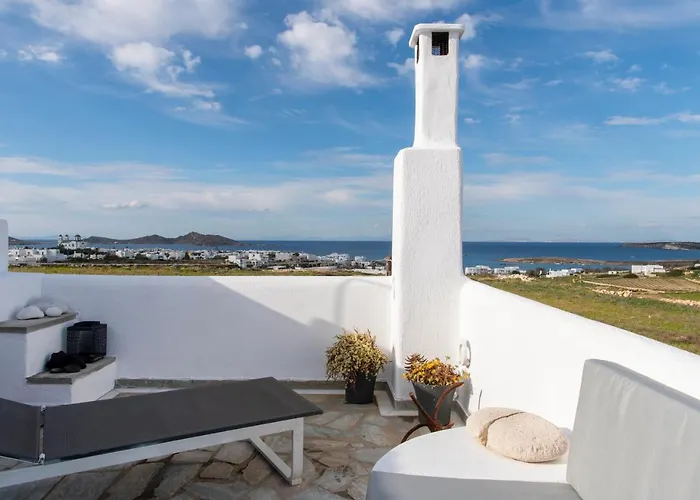 Διαμέρισμα Pure White 1bd House With Amazing Sea Views In Νάουσα