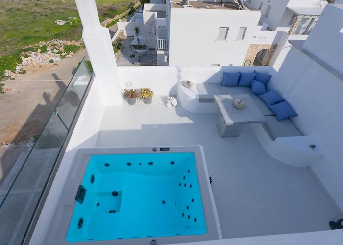 Διαμέρισμα Pure White 1bd House With Amazing Sea Views In Νάουσα